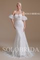 Ivory Sweetheart Off Shouler Fitted Lace Wedding Dress 2110671