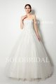 Ivory a line strapless beaded leaf lace lace up floor length wedding dress