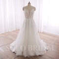 2024 New A Line Spaghetti Straps A Line Flowy Wedding Dress 240402D